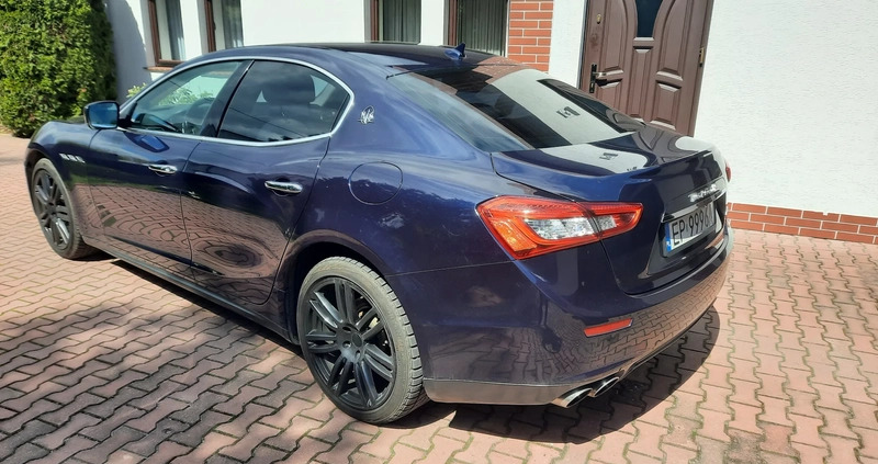 Maserati Ghibli cena 112000 przebieg: 153200, rok produkcji 2014 z Sulechów małe 29